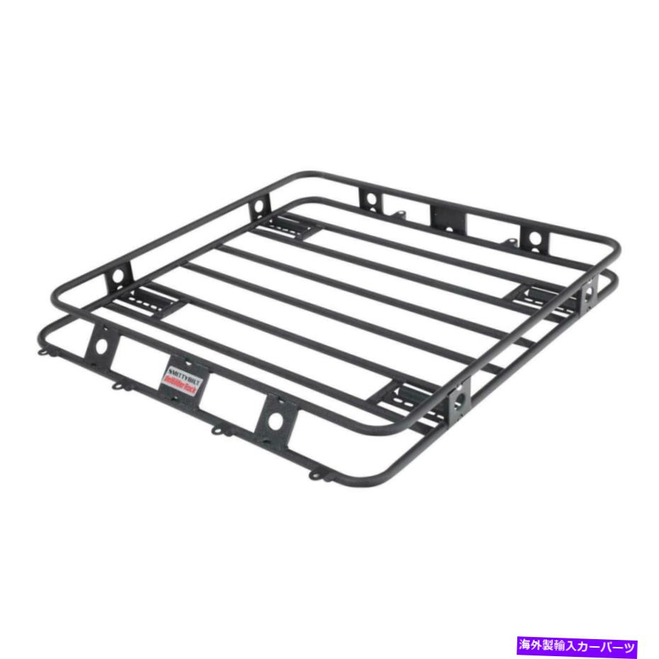 ルーフキャリア ディフェンダールーフラックスチール4 x 4 x 4インチワンピース溶接smittybilt Defender Roof Rack Steel 4 X 4 X 4In Sides One Piece Welded Smittybilt【並行輸入品】 115,445円
