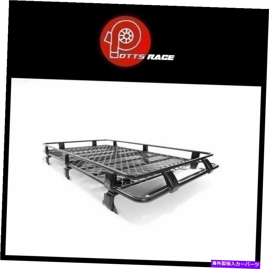 【楽天市場】ルーフキャリア ARB 3800010Mメッシュフロアルーフラック付きの4x4アクセサリースチール87 x 49インチ ARB