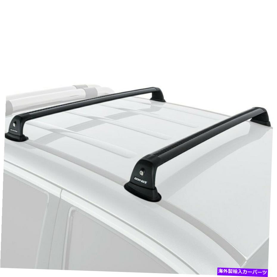 ルーフキャリア Rhino-rack Vortex RVPブラックルーフラックシステム Rhino-Rack Vortex RVP Black Roof Rack System【並行輸入品】