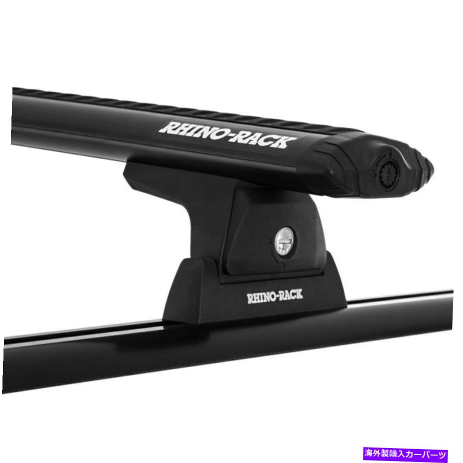 ルーフキャリア フォードレンジャー2021-2022 RHINO-RACK JA6180 VORTEX RLT600ブラックルーフラックシステム For Ford Ranger 2021-2022 Rhino-Rack JA6180 Vortex RLT600 Black Roof Rack System【並行輸入品】