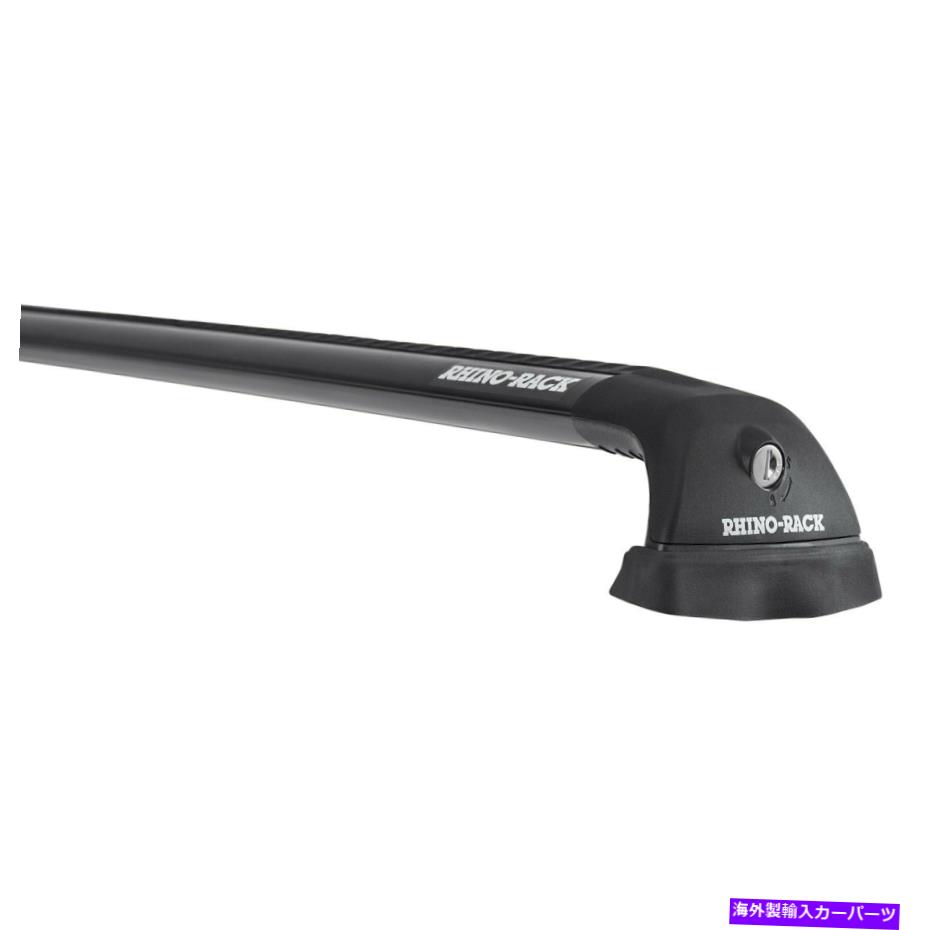 ルーフキャリア シボレートラバースの場合18-21 Rhino-rack RVP73 Vortex RVPブラックルーフラックシステム For Chevy Traverse 18-21 Rhino-Rack RVP73 Vortex RVP Black Roof Rack System【並行輸入品】