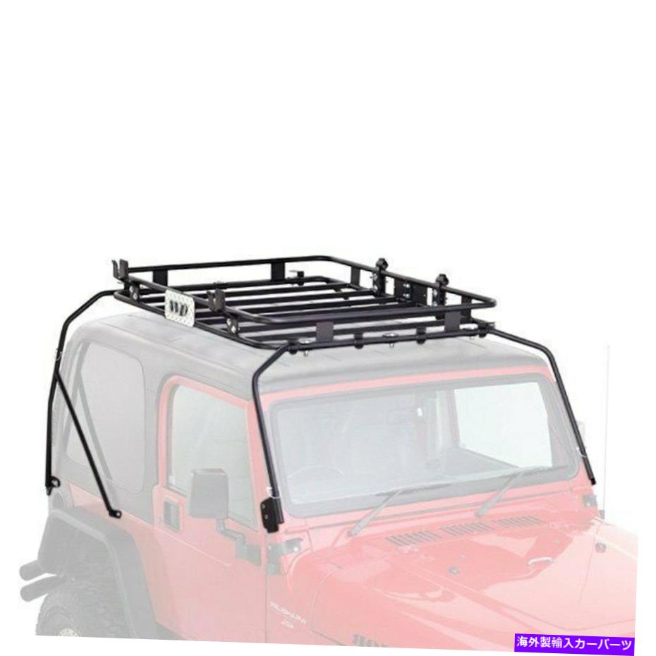 ルーフキャリア ジープラングラー1997-2006ウォリアー873サファリスポーツルーフカーゴバスケット For Jeep Wrangler 1997-2006 Warrior 873 Safari Sport Roof Cargo Basket【並行輸入品】
