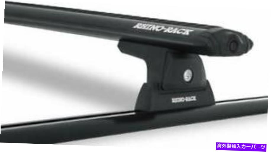 ルーフキャリア Rhino Rack 2007-20フィットトヨタツンドラ4drピックアップクルーマックスブラック1バールーフラック Rhino Rack 2007-20 Fits Toyota Tundra 4dr Pick Up Crew Max Black 1 Bar Roof Rack【並行輸入品】