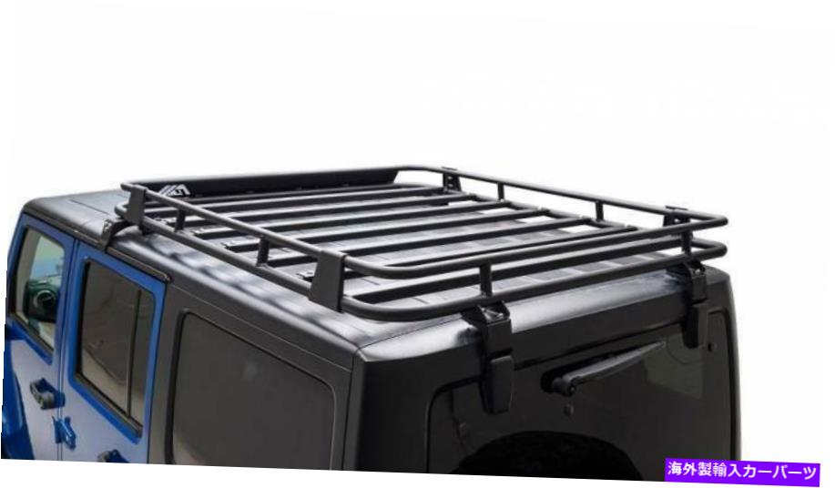 ルーフキャリア フィット07-18ジープラングラーJKルーフラック（4ドアと2のドアモデルに適合）81-10801 Fits 07-18 JEEP WRANGLER JK ROOF RACK (FIT FOR 4 DOOR & 2 DOOR MODELS)81-10801【並行輸入品】