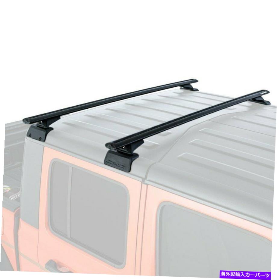 ルーフキャリア ジープグラディエーター20-22 Vortex RCLブラックバックボーンマウントルーフラックシステム用 For Jeep Gladiator 20-22 Vortex RCL Black Backbone Mount Roof Rack System【並行輸入品】