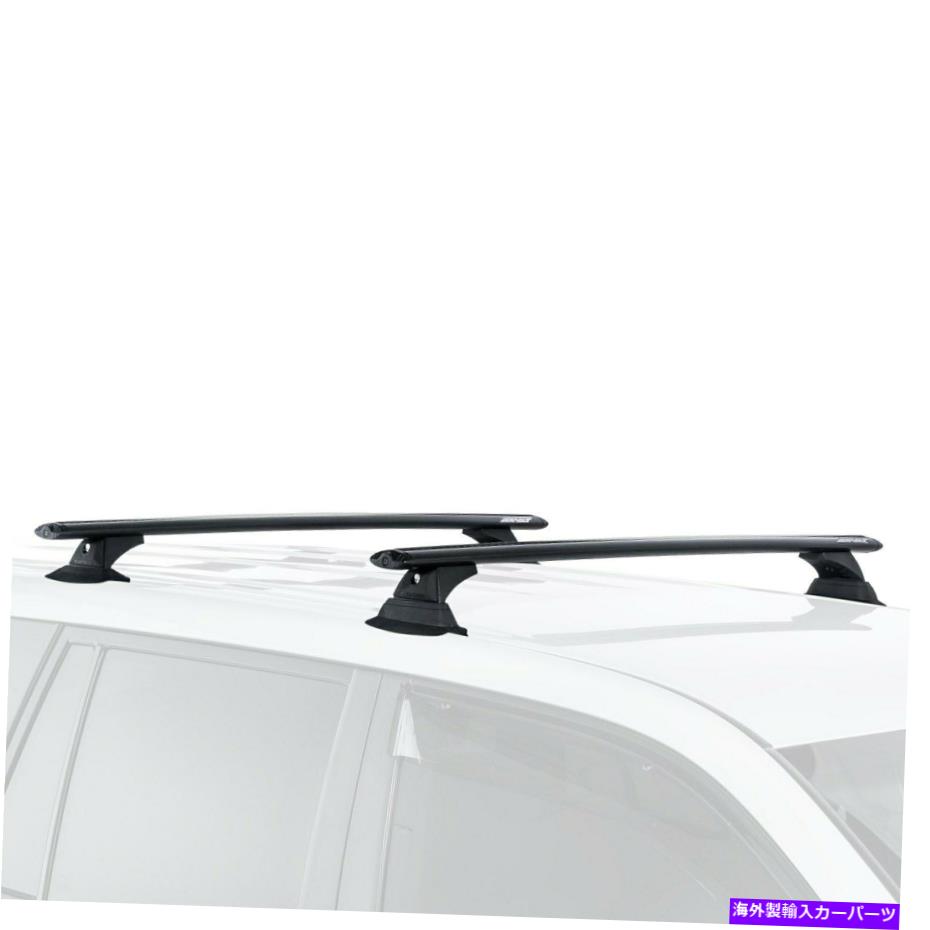 ルーフキャリア ホンダCR-V 2002-2006 RHINO-RACK JA9532 VORTEX RLCPブラックルーフラックシステム For Honda CR-V 2002-2006 Rhino-Rack JA9532 Vortex RLCP Black Roof Rack System【並行輸入品】