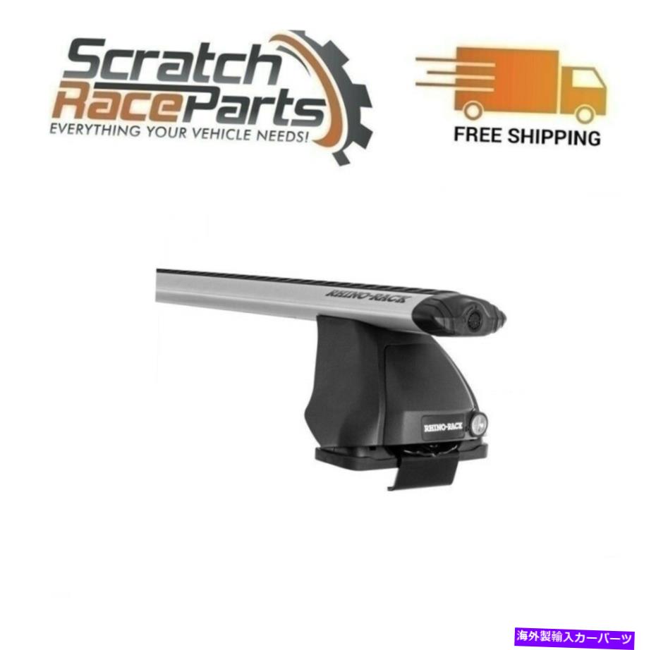 ルーフキャリア Rhino Rack Vortex Silver 2 Acura MDX 4DR SUV 2007-2013 JA2960用のバールーフラック Rhino Rack Vortex Silver 2 Bar Roof Rack For Acura MDX 4dr SUV 2007-2013 JA2960【並行輸入品】｜Us Custom Parts Shop USDM