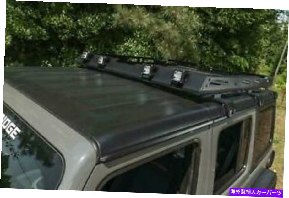 ルーフキャリア 頑丈なリッジルーフラック、バスケットフィット18-19 JL 4DRハードトップ Rugged Ridge Roof Rack, with Basket Fit 18-19 JL 4Dr Hardtops【並行輸入品】