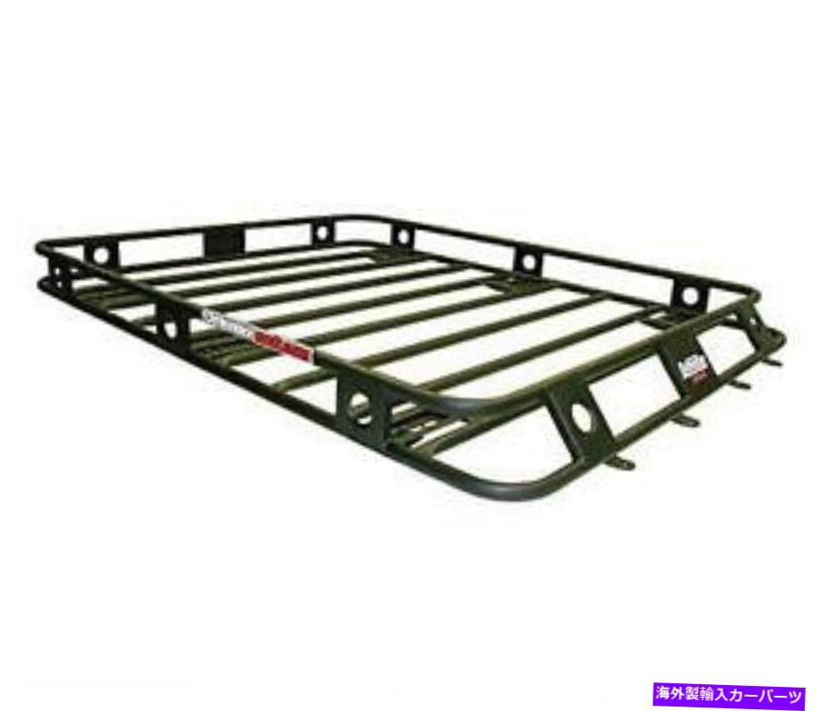 ルーフキャリア Smittybilt Defender 3.5ft x 6ft x 4in溶接ワンピースルーフラック-35604 Smittybilt Defender 3.5ft x 6ft x 4in Welded One Piece Roof Rack - 35604【並行輸入品】｜Us Custom Parts Shop USDM