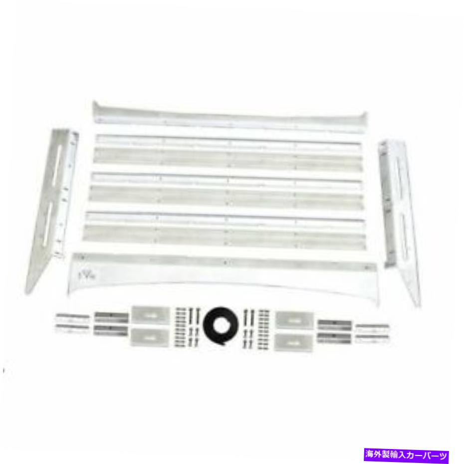 ルーフキャリア Off Road Evolutions 3075ALハーフキャブルーフラック - アルミニウム（裸）; Jeep JT Newの場合 Off Road Evolutions 3075AL Half Cab Roof Rack - Aluminum (Bare); For Jeep JT NEW【並行輸入品】