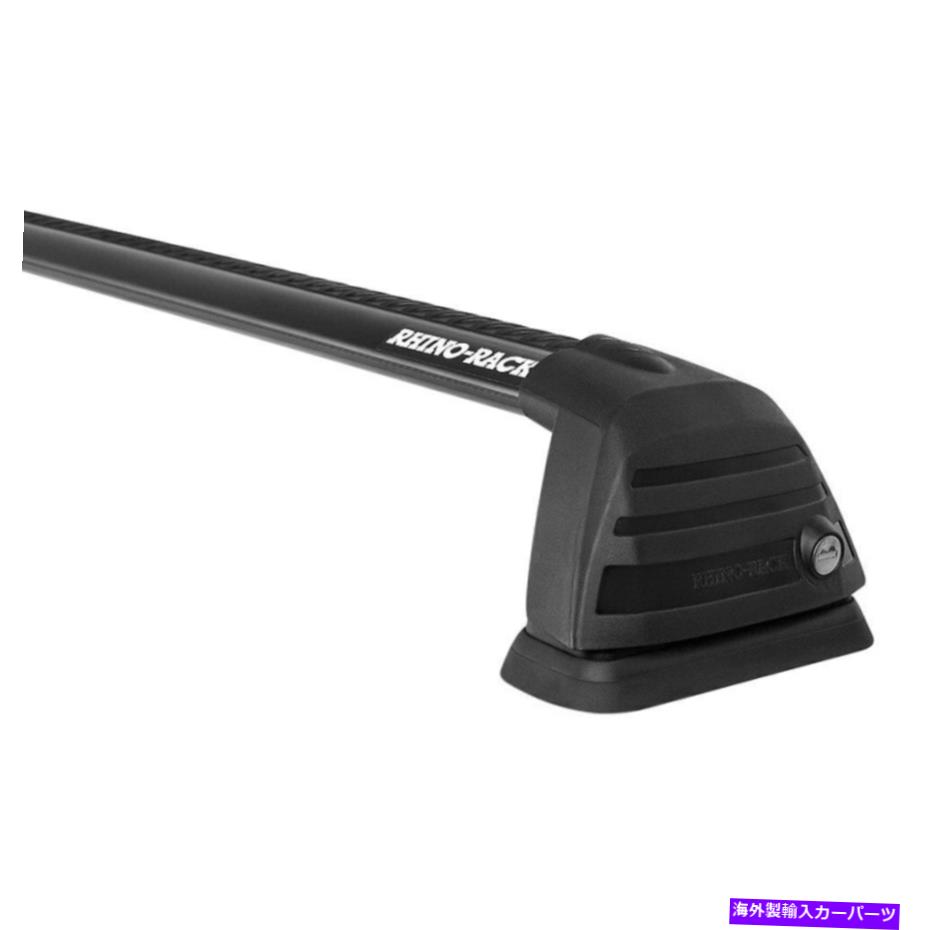 ルーフキャリア スバルインプレッサ08-11サイロラック渦roc25フラッシュブラックルーフラックシステム For Subaru Impreza 08-11 Rhino-Rack Vortex ROC25 Flush Black Roof Rack System【並行輸入品】