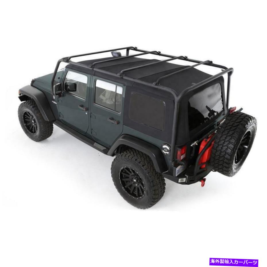 ルーフキャリア Smittybilt 76717ルーフラックSRCルーフラック-300 lb定格 - 黒いテクスチャー Smittybilt 76717 Roof Rack SRC Roof Rack - 300 Lb Rating - Black Textured【並行輸入品】 116,188円
