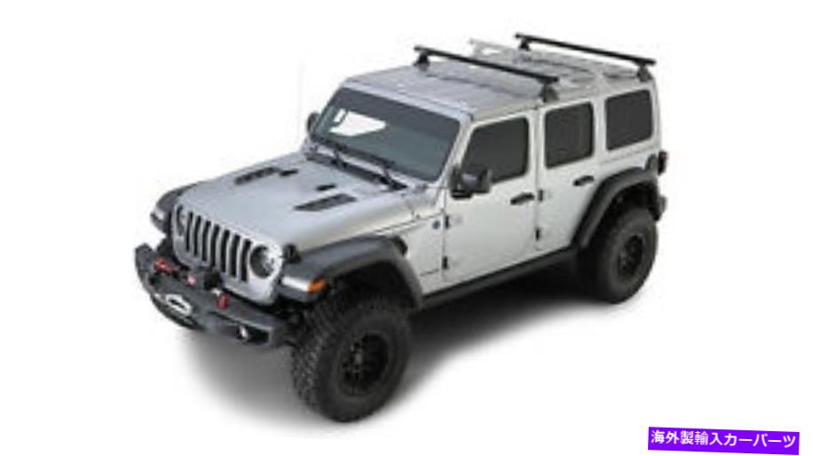 ルーフキャリア Rhino-rack USA JB0884 2バールーフラック;ヘビーデューティシリーズは18-19ラングラーJLに適合します Rhino-Rack Usa Jb0884 2 Bar Roof Rack;Heavy Duty Series Fits 18-19 Wrangler Jl【並行輸入品】