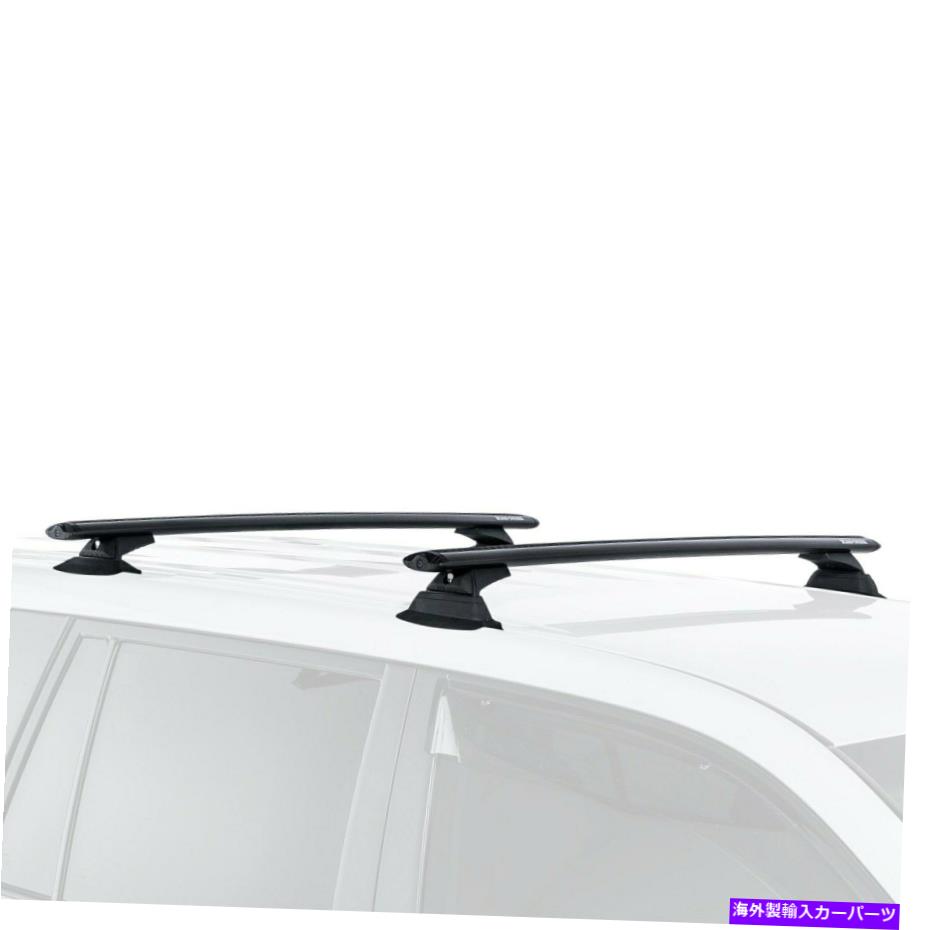 ルーフキャリア マツダCX-5 2017-2022 RHINO-RACK JA9319 VORTEX RCLブラックルーフラックシステム For Mazda CX-5 2017-2022 Rhino-Rack JA9319 Vortex RCL Black Roof Rack System【並行輸入品】