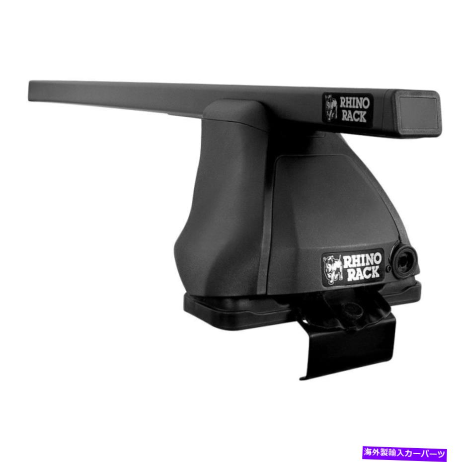 ルーフキャリア トヨタのC-HR 2018-2022 Rhino-rack Euro 2500ブラックルーフラックシステム For Toyota C-HR 2018-2022 Rhino-Rack Euro 2500 Black Roof Rack System【並行輸入品】