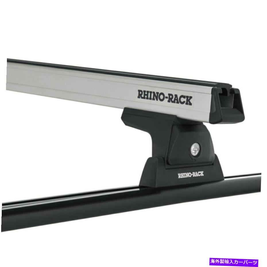 ルーフキャリア フォードレンジャー21-22サイロラックヘビーデューティRLT600シルバールーフラックシステム For Ford Ranger 21-22 Rhino-Rack Heavy Duty RLT600 Silver Roof Rack System【並行輸入品】
