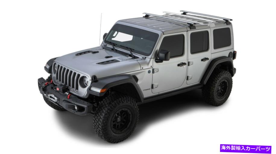 ルーフキャリア Rhino Rack 18-20フィットジープラングラーJL Vortex RCL Silver 2Barバックボーンルーフラック Rhino Rack 18-20 Fits Jeep Wrangler JL Vortex RCL Silver 2Bar Backbone Roof Rack【並行輸入品】｜Us Custom Parts Shop USDM