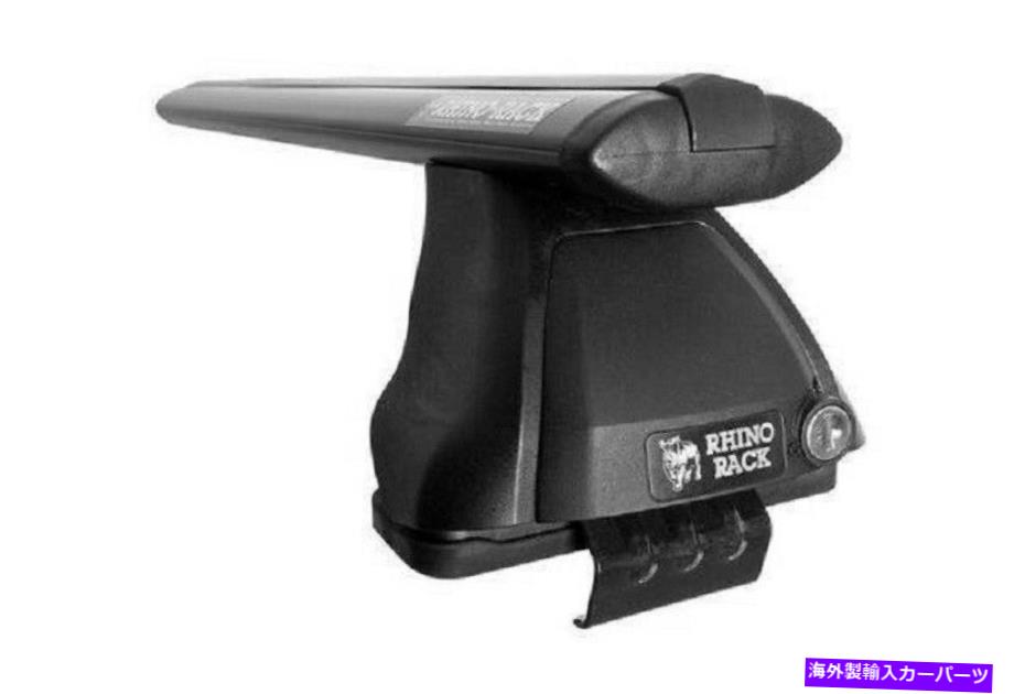 ルーフキャリア Rhino Rack 07-12は日産Versa 4dr 5dr 2500マルチフィットエアロルーフラックブラックに適合します Rhino Rack 07-12 Fits Nissan Versa 4dr 5dr 2500 Multi Fit Aero Roof Rack Black【並行輸入品】