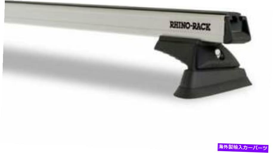 ルーフキャリア Rhino Rack 05-16フィットランドローバーLR3＆LR4 4DR SUV RCLシルバー2バールーフラック Rhino Rack 05-16 Fits Land Rover LR3 & LR4 4dr SUV RCL Silver 2 Bar Roof Rack【並行輸入品】