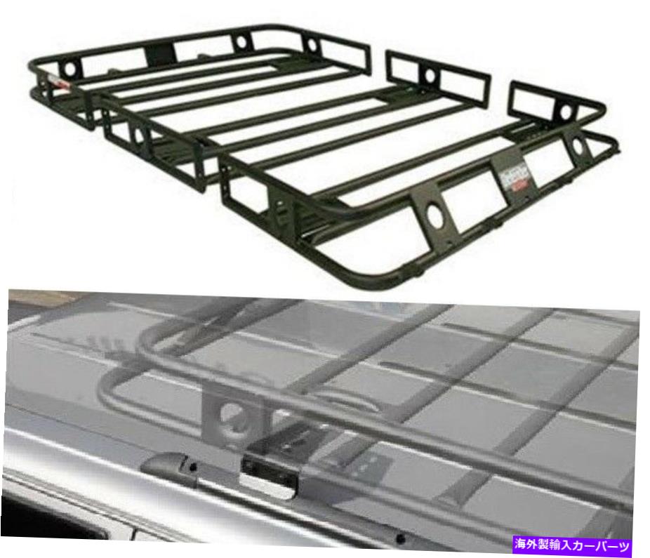 ルーフキャリア Smittybiltは、F-250 /350 / Bronco / Blazer用のブラケット付きルーフラックを一緒にボルトで一緒にボルト Smittybilt Bolt Together Roof Rack w/ Bracket for F-250/ 350 / Bronco / Blazer【並行輸入品】｜Us Custom Parts Shop USDM