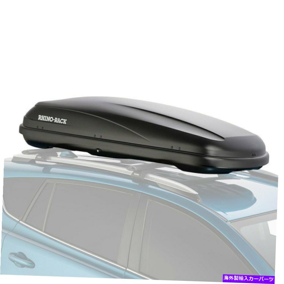 ルーフキャリア Rhino-rack RMFT440マスターフィットブラックルーフカーゴボックス Rhino-Rack RMFT440 Master-Fit Black Roof Cargo Box【並行輸入品】|Us Custom Parts Shop USDM