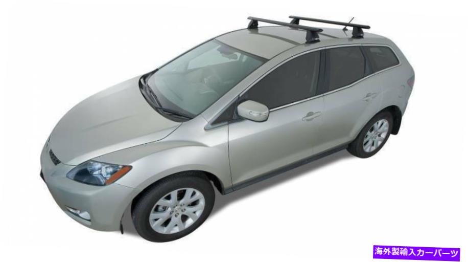 ルーフキャリア Rhino Rack 07-12に適合マツダCX-7 07-15 CX-9 11-16 Outlander Sport 2Barルーフラック Rhino Rack 07-12 Fits Mazda CX-7 07-15 CX-9 11-16 Outlander Sport 2Bar Roof Rack【並行輸入品】