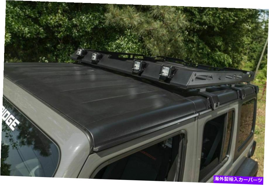 ルーフキャリア ルーフラックラグリッジ11703.04は18-21ジープラングラーに適合します Roof Rack Rugged Ridge 11703.04 fits 18-21 Jeep Wrangler【並行輸入品】
