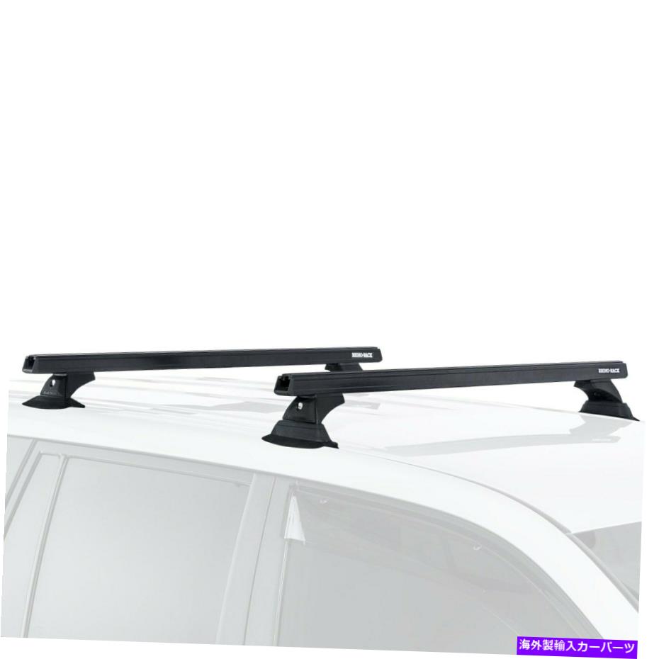 ルーフキャリア Acura MDX 2001-2006 RHINO-RACK JA9428ヘビーデューティRCHブラックルーフラックシステム For Acura MDX 2001-2006 Rhino-Rack JA9428 Heavy Duty RCH Black Roof Rack System【並行輸入品】