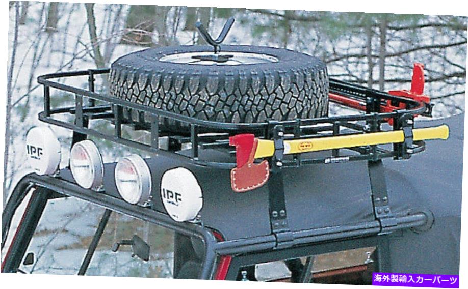 ルーフキャリア ガービンウィルダネスオフロードシリーズランドローバーN.A.S. Defender 90ルーフラック GARVIN WILDERNESS OFF ROAD SERIES LAND ROVER N.A.S. DEFENDER 90 ROOF RACK【並行輸入品】|Us Custom Parts Shop USDM