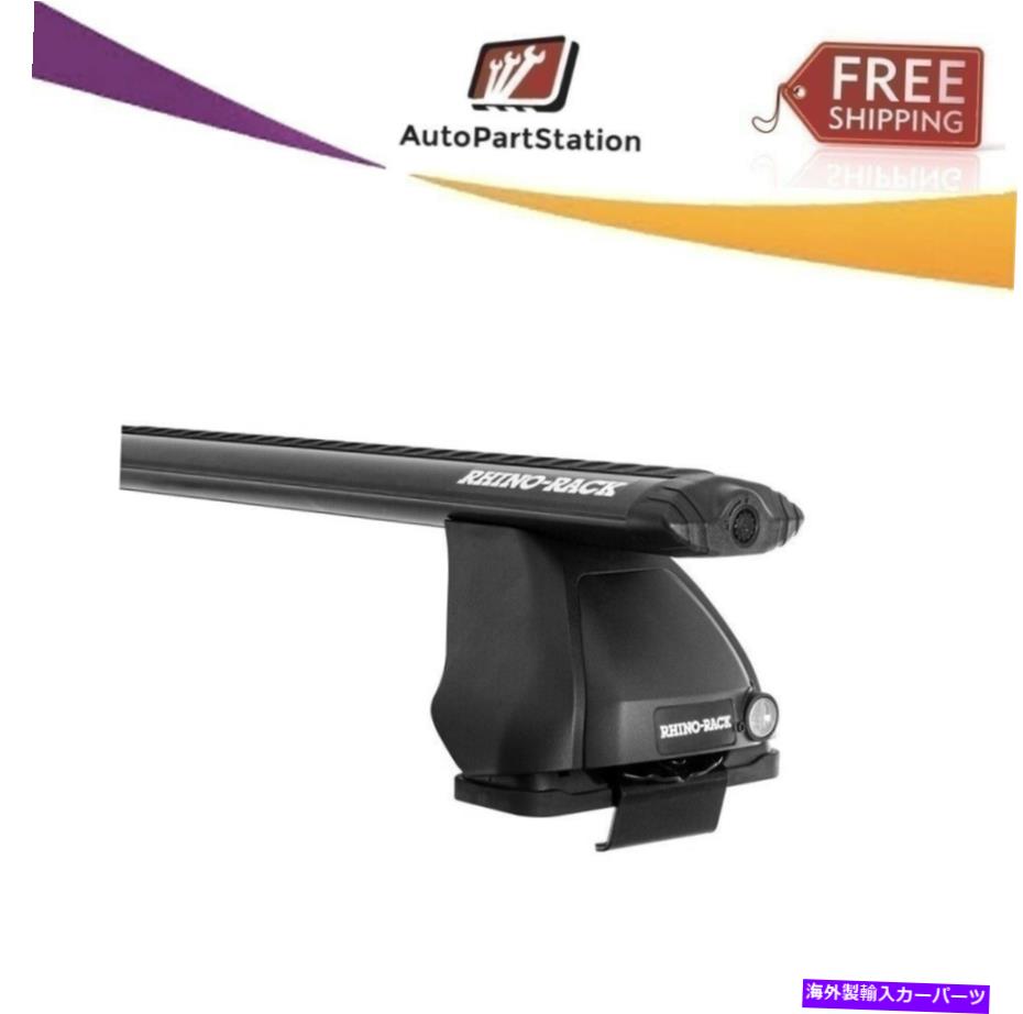 ルーフキャリア Ja3311 Rhino Rack Vortex 2500ルーフラックシステムブラックフォードフュージョン06-12 JA3311 Rhino Rack Vortex 2500 Roof Rack System Black For Ford Fusion 06-12【並行輸入品】