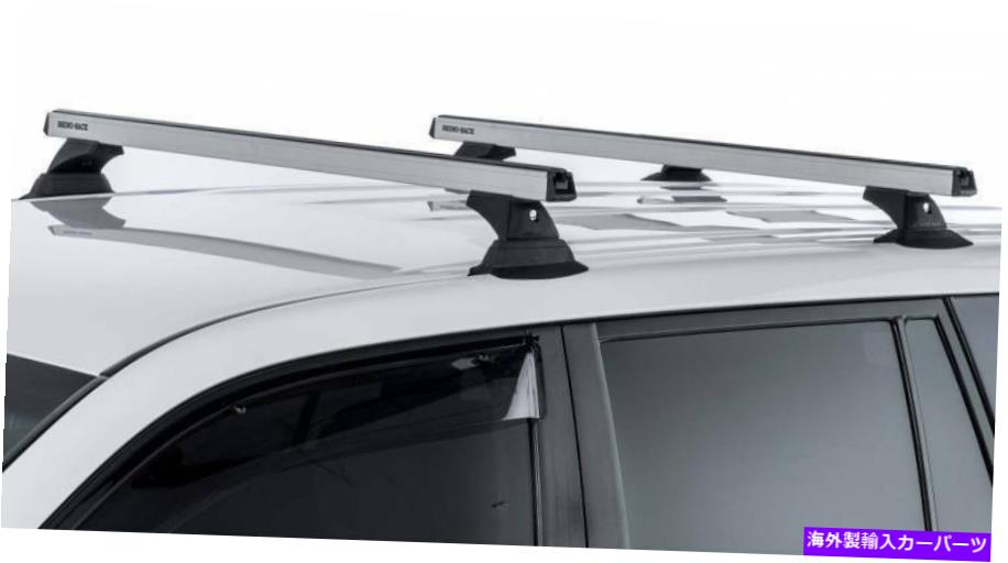 ルーフキャリア Rhino Rack 98-07 FITS LEXUS LX 470ランドクルーザー100シリーズSilvr 3バールーフラック Rhino Rack 98-07 Fits Lexus LX 470 Land Cruiser 100 Series Silvr 3 Bar Roof Rack【並行輸入品】