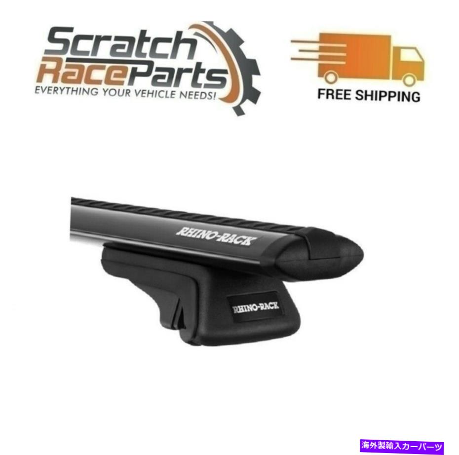 ルーフキャリア JA1938 RHINOラックVortex SXルーフラックシステムブラック07-15/05-19トヨタ/日産 JA1938 Rhino Rack Vortex SX Roof Rack System Black For 07-15/05-19 Toyota/Nissan【並行輸入品】