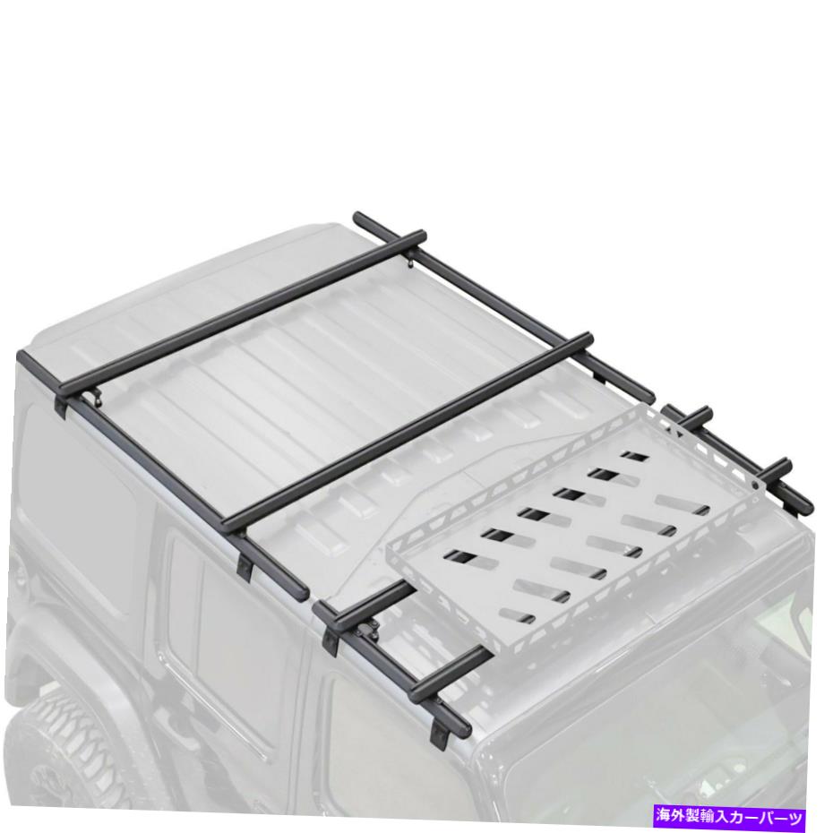 ルーフキャリア ジープラングラー18-22ディージーDZ4472JLテクスチャブラックフルルーフラックシステム For Jeep Wrangler 18-22 Dee Zee DZ4472JL Textured Black Full Roof Rack System【並行輸入品】|Us Custom Parts Shop USDM