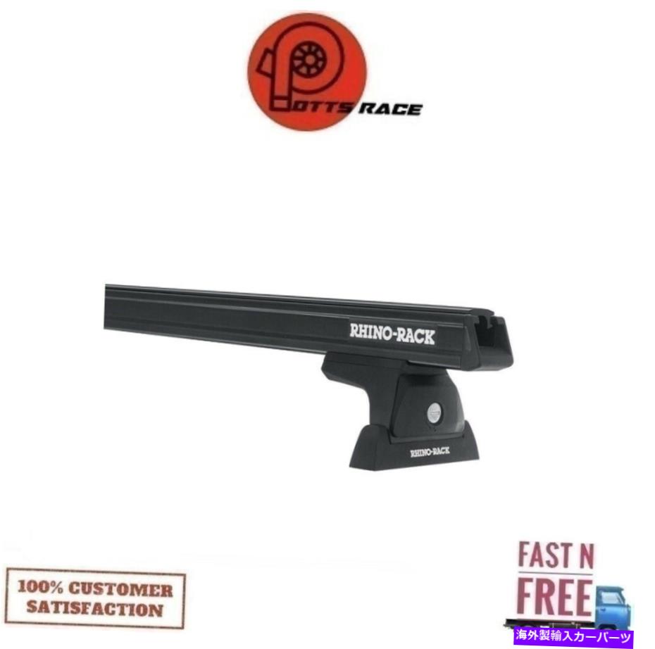 ルーフキャリア Rhino RackヘビーデューティRLT600ブラック2バールーフラックJa6384 for 07-18ラングラーJK Rhino Rack Heavy Duty RLT600 Black 2 Bar Roof Rack JA6384 For 07-18 Wrangler JK【並行輸入品】｜Us Custom Parts Shop USDM