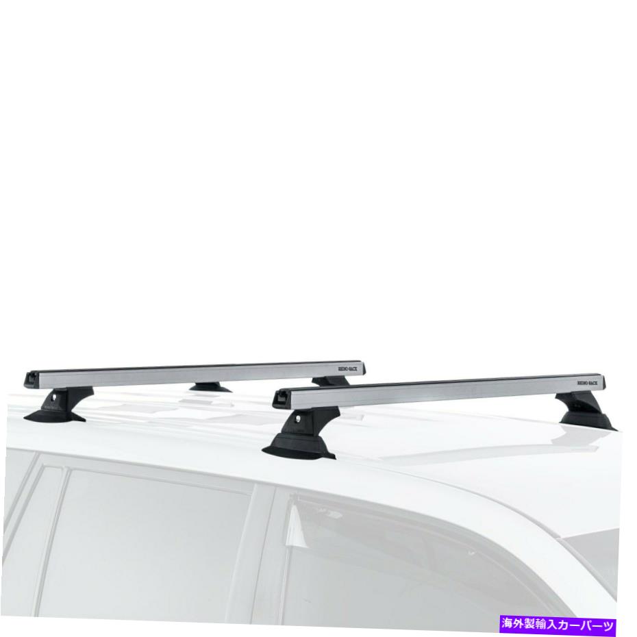 ルーフキャリア トヨタハイランダー用14-20 Rhino-rackヘビーデューティRCHシルバールーフラックシステム For Toyota Highlander 14-20 Rhino-Rack Heavy Duty RCH Silver Roof Rack System【並行輸入品】