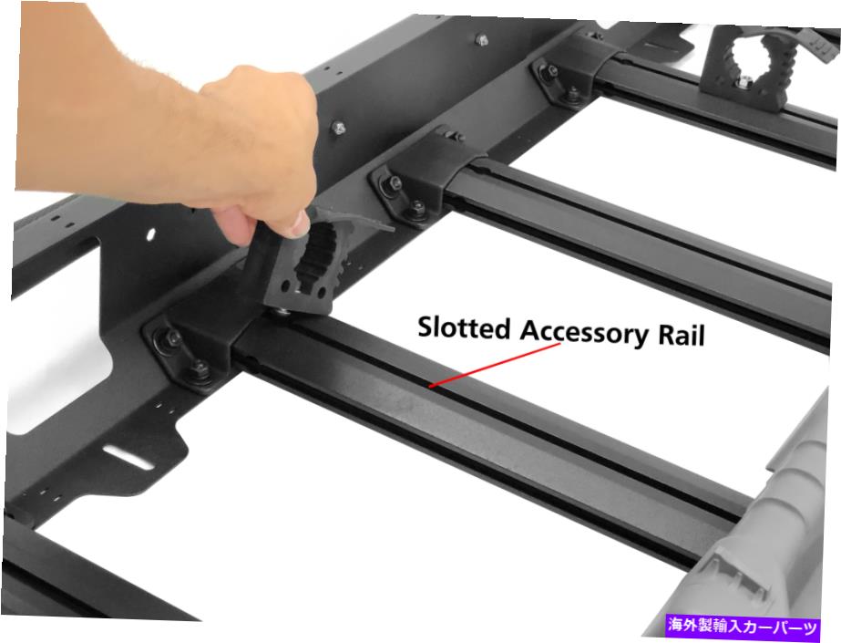 ルーフキャリア Go Rhino SRM400モジュラールーフラック製造スチールバスケット Go Rhino SRM400 Modular Roof Rack Fabricated Steel Basket【並行輸入品】