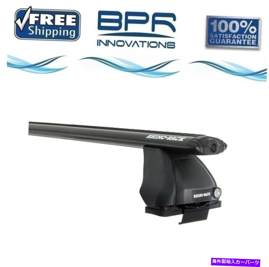 ルーフキャリア Rhino Rack Vortex 2500ルーフラックシステムF250/350/450 17-22 JB0306用ブラック Rhino Rack Vortex 2500 Roof Rack System Black For F250/350/450 17-22 JB0306【並行輸入品】