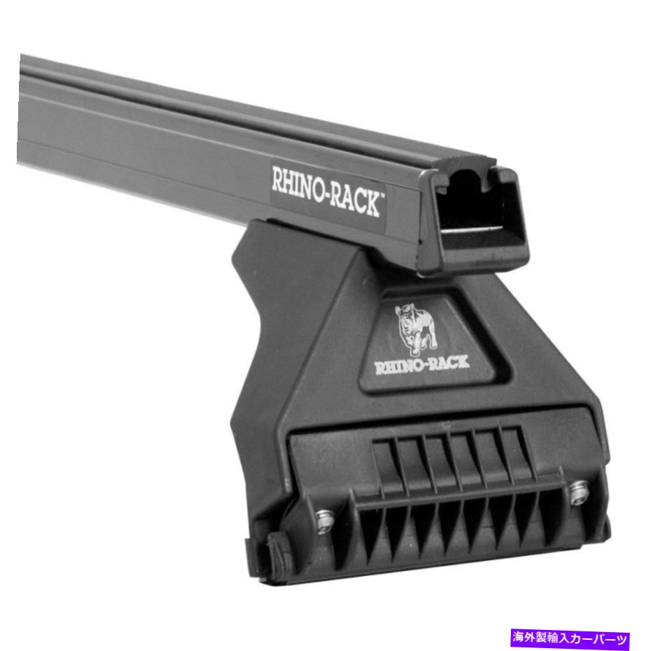 ルーフキャリア ジープラングラー19-22サイロラックヘビーデューティRL110ブラックルーフラックシステム For Jeep Wrangler 19-22 Rhino-Rack Heavy Duty RL110 Black Roof Rack System【並行輸入品】