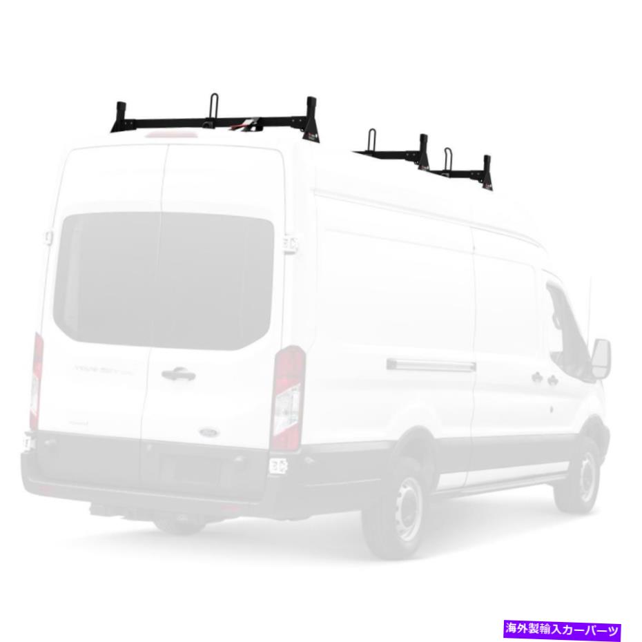 【楽天市場】ルーフキャリア Vantech Black H1 3 Bar Aluminum Ladderルーフラックフォードトランジットカーゴ