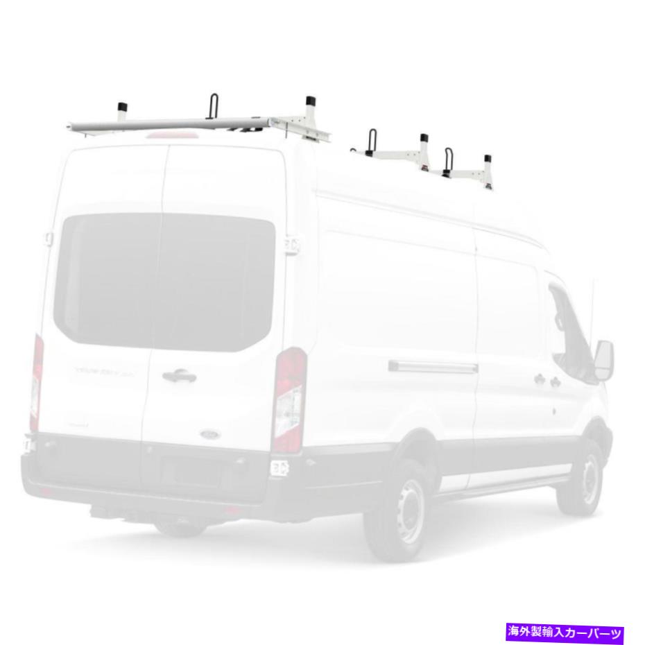 ルーフキャリア vantech 3バーシルバーアルミニウムラダールーフラックシステムw/ローラー Vantech 3 Bar Silver ALUMINUM Ladder Roof Rack System w/ROLLER【並行輸入品】｜Us Custom Parts Shop USDM