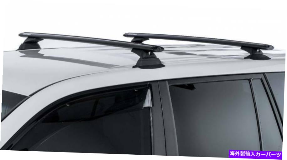ルーフキャリア Rhino Rack 16-19に適合マツダCX-9 Rhino Rack 16-19 Fits Mazda CX-9 2nd Gen 4dr SUV Vortex RCL Blk 2 Bar Roof Rack【並行輸入品】
