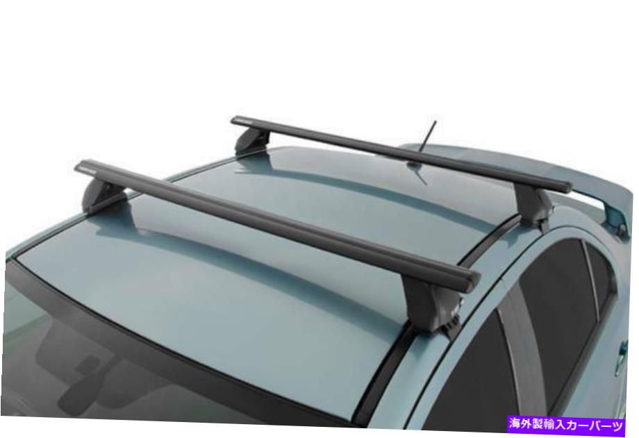 ルーフキャリア Rhino Rack 2014-2019に適合ミツビシmirage2500マルチフィットエアロルーフラックブラック Rhino Rack 2014-2019 Fits Mitsubishi Mirage 2500 Multi Fit Aero Roof Rack Black【並行輸入品】