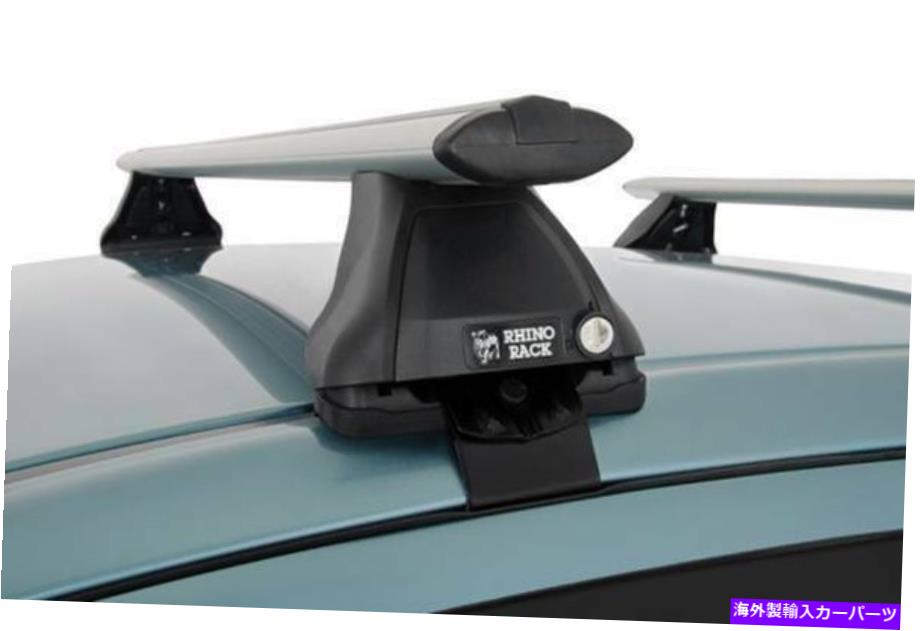 ルーフキャリア Rhino Rack 2007-2012フィットヒュンダイサンタフェ2500マルチフィットエアロルーフラックシルバー Rhino Rack 2007-2012 Fits Hyundai Santa Fe 2500 Multi Fit Aero Roof Rack Silver【並行輸入品】
