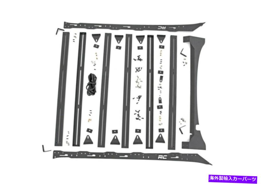 ルーフキャリア ラフカントリーモジュラールーフラックシステムLEDを備えた、15-18フォードF-150; 51020 Rough Country Modular Roof Rack System w/o LEDs, 15-18 Ford F-150; 51020【並行輸入品】｜Us Custom Parts Shop USDM