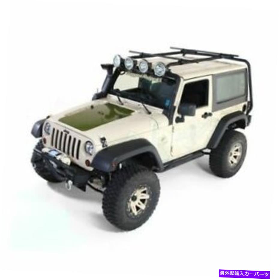 ルーフキャリア 頑丈なリッジ11703.01シェルパルーフラック新品 Rugged Ridge 11703.01 Sherpa Roof Rack NEW【並行輸入品】