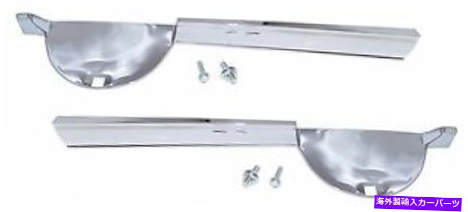 フォグライト 1966フォードマスタングGTクロムグリルフォグライトバーペア＃66F-72113A-M＃66-10181 1966 FORD MUSTANG GT CHROME GRILL FOG LIGHT BARS PAIR #66F-72113A-M #66-10181【並行輸入品】