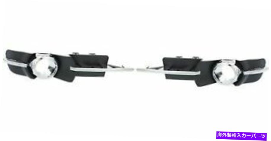 フォグライト 08-12シボレーマリブLT/ LTZ用の新しいドライバー＆パッセンジャーフォグライトベゼルセット New Driver & Passenger Fog Light Bezel Set For 08-12 Chevrolet Malibu LT/ LTZ【並行輸入品】