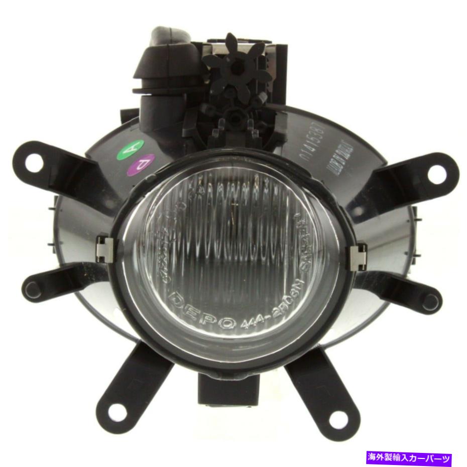 フォグライト 2002-05 BMW 325i LHまたはRHプラスチックレンズ付きのクリアレンズフォグライト Clear Lens Fog Light For 2002-05 BMW 325i LH or RH Plastic Lens w/ Bulb【並行輸入品】