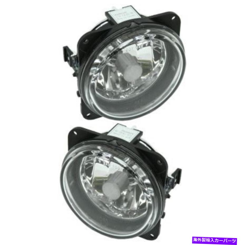 フォグライト 2001-04マツダトリビュートLH＆RH CAPA W/電球の2つのクリアレンズフォグライトのセット Set of 2 Clear Lens Fog Light For 2001-04 Mazda Tribute LH & RH CAPA w/ Bulbs【並行輸入品】
