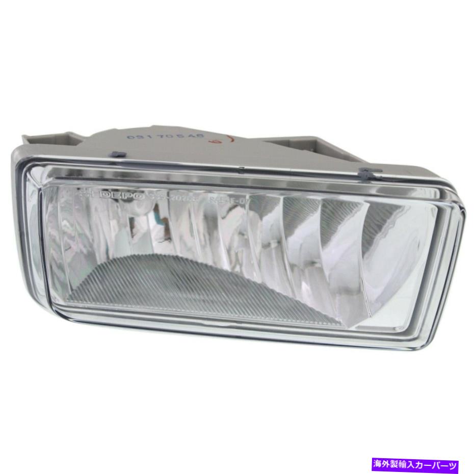 フォグライト 2015-16シボレータホRHプラスチックレンズ付きの透明レンズフォグライト Clear Lens Fog Light For 2015-16 Chevrolet Tahoe RH Plastic Lens w/ Bulb【並行輸入品】